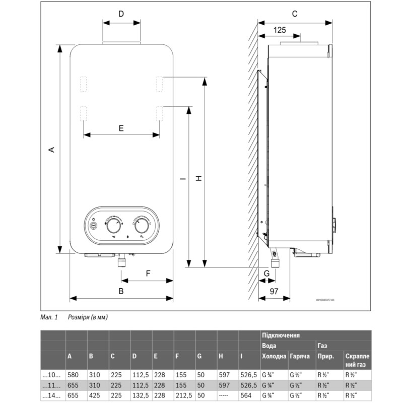 Газова колонка BOSCH Therm 4004 10 L