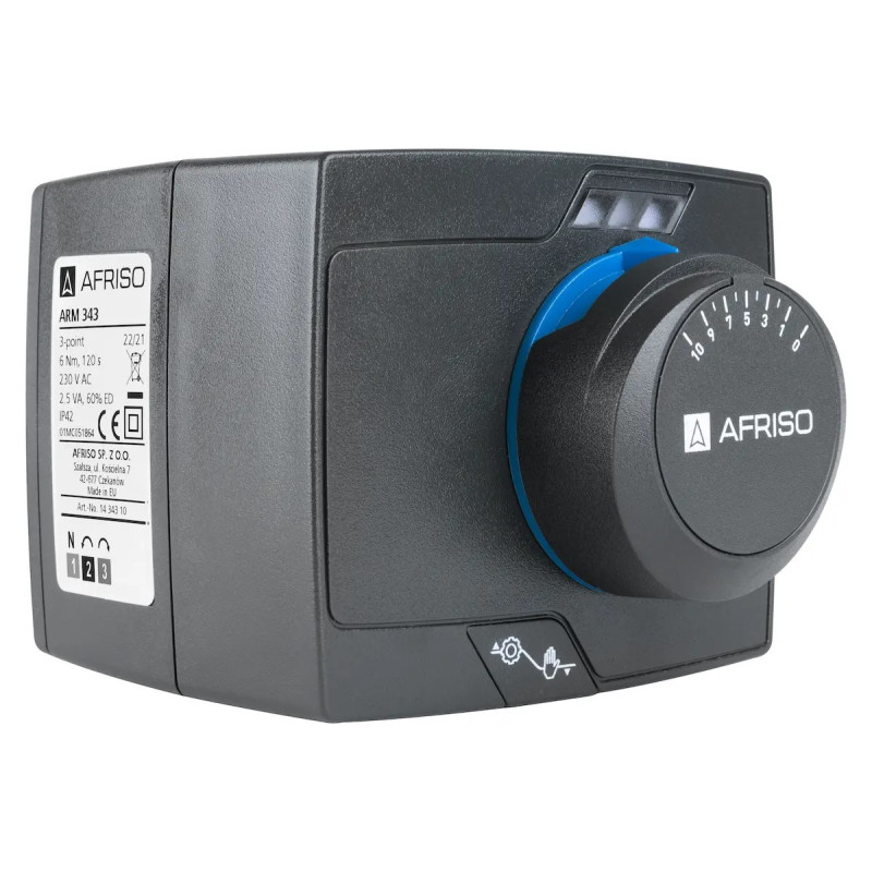 1338252 Комплект 3-ход. клапан ARV382 Vario ProClick DN20 Rp3/4" Kvs 3,5-9 + Привід ARM 323 ProClick